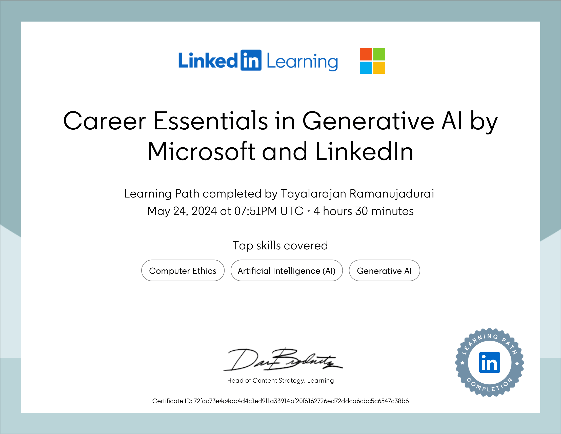 Certificate 5